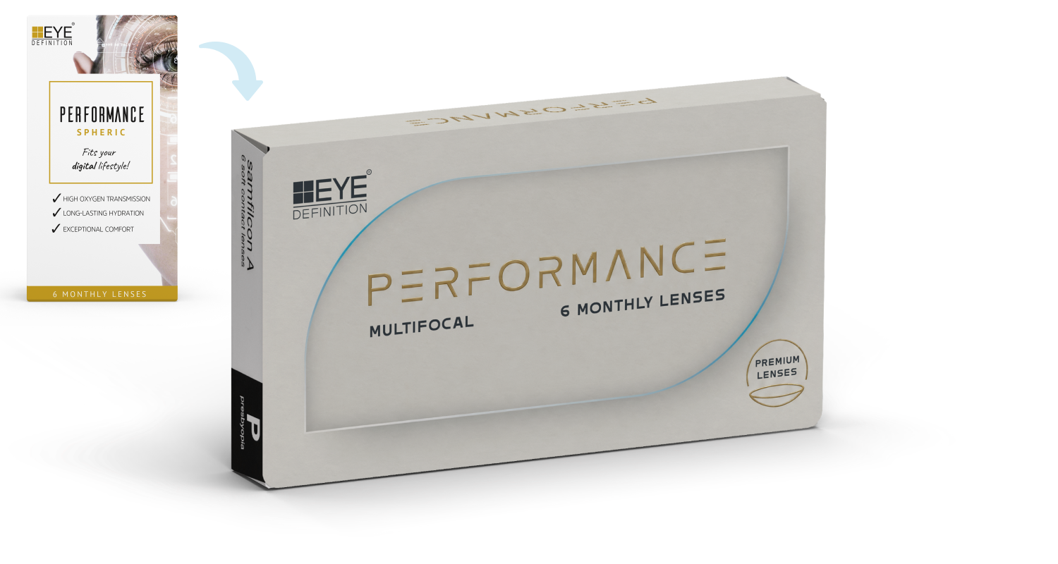 EyeDefinition PERFORMANCE Multifocal (6 lenzen)