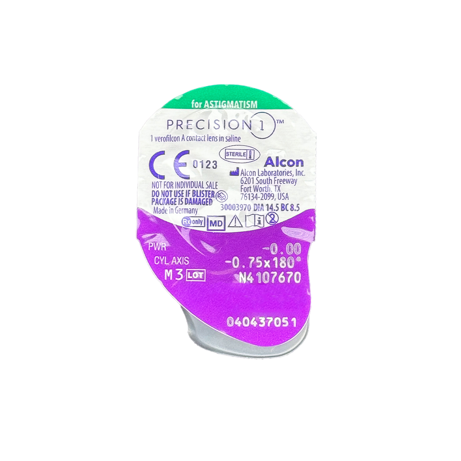 Precision 1 for Astigmatism (30 lenzen)