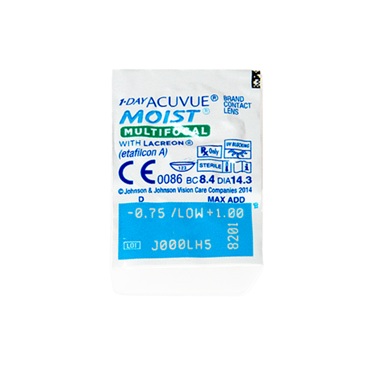 1-Day Acuvue Moist Multifocal (90 Lentilles)