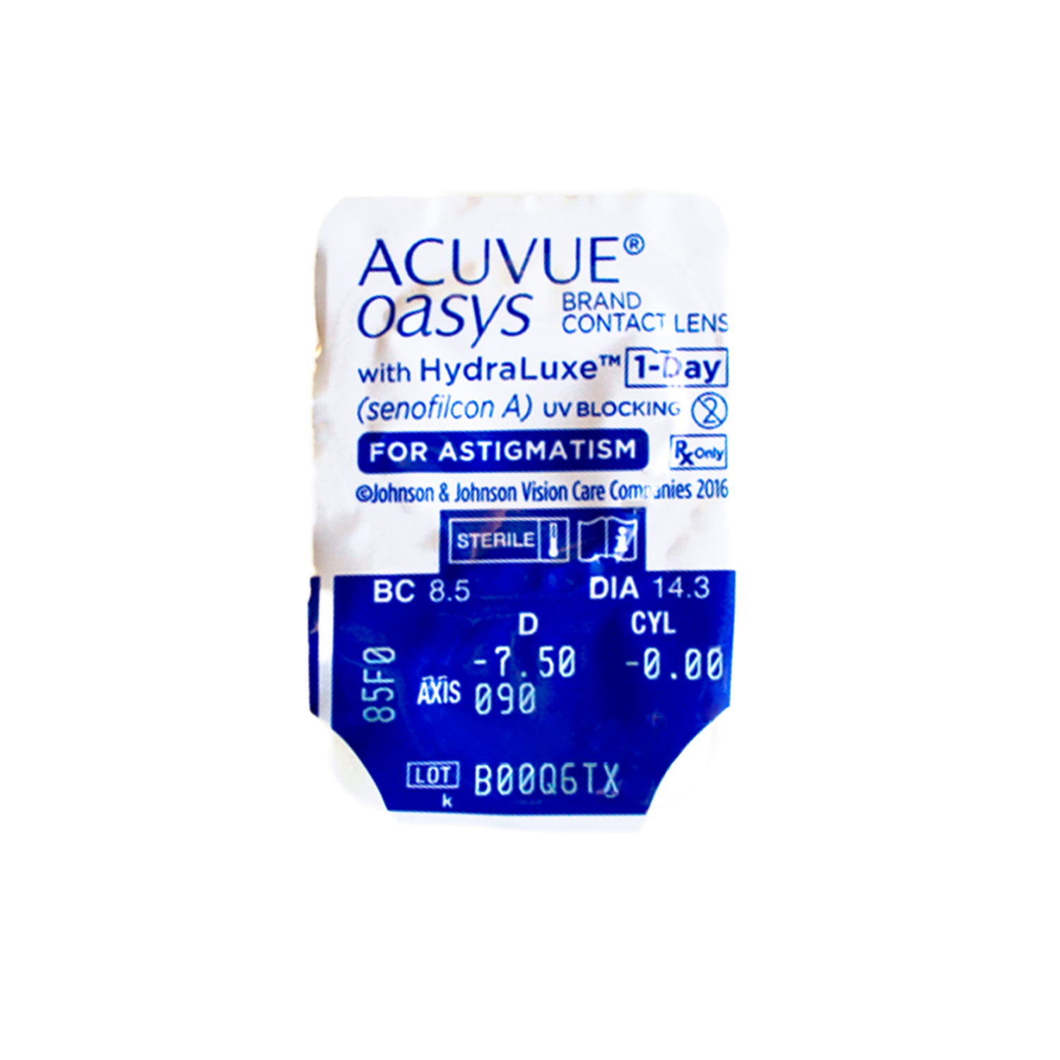 Acuvue Oasys 1-Day for Astigmatism (30 Lenses)